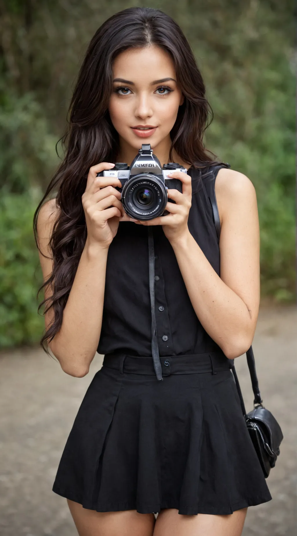 ai character: Tina background