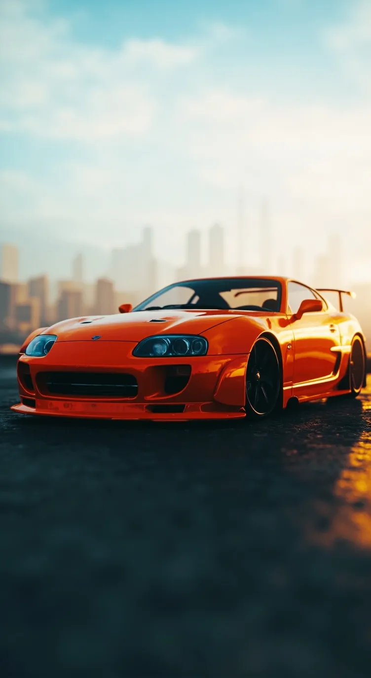 ai character: supra mk 4 background