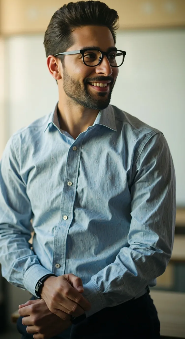 ai character: Mr khan background