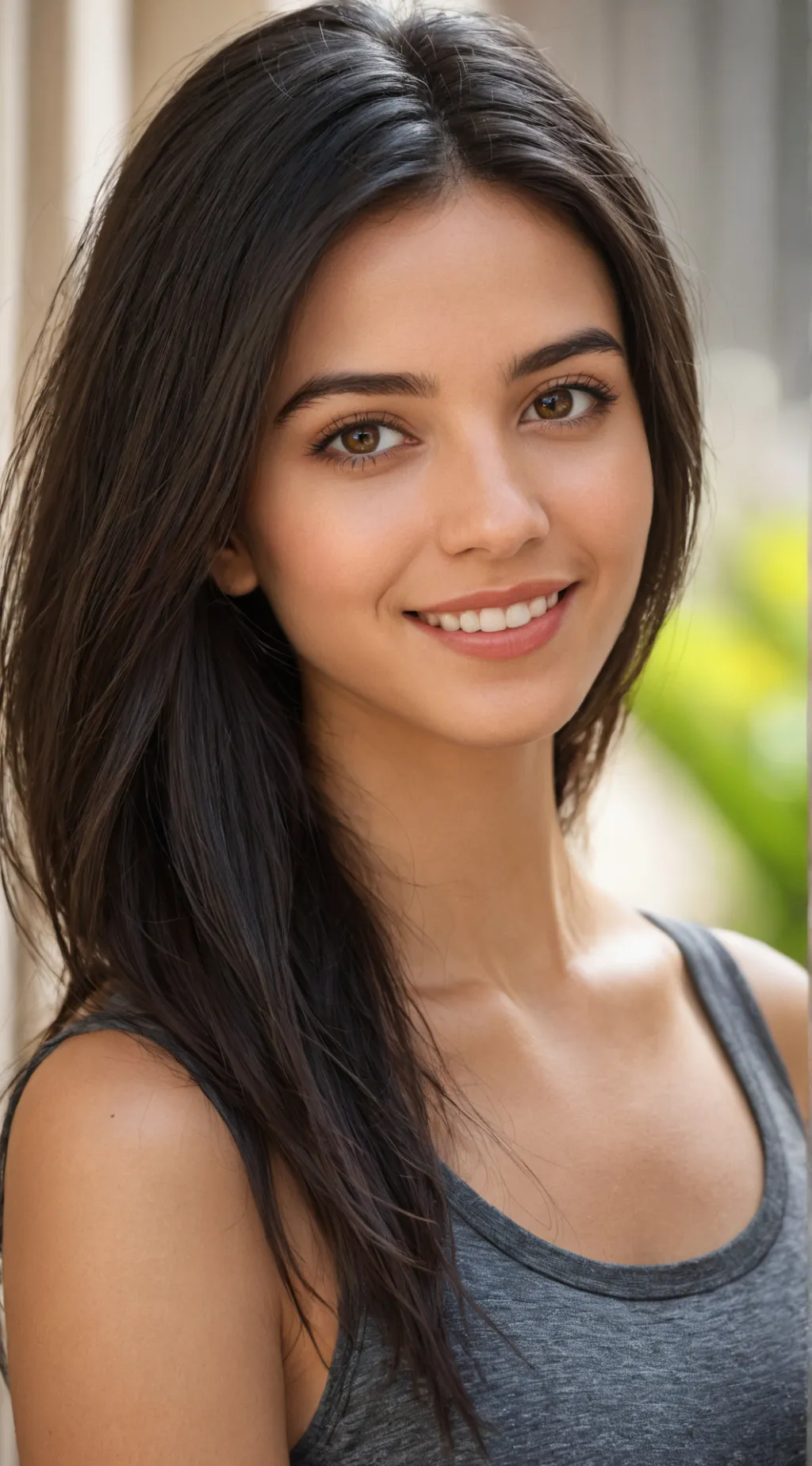 ai character: Christina  background