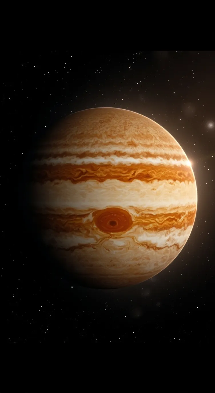 ai character: Jupiter  background