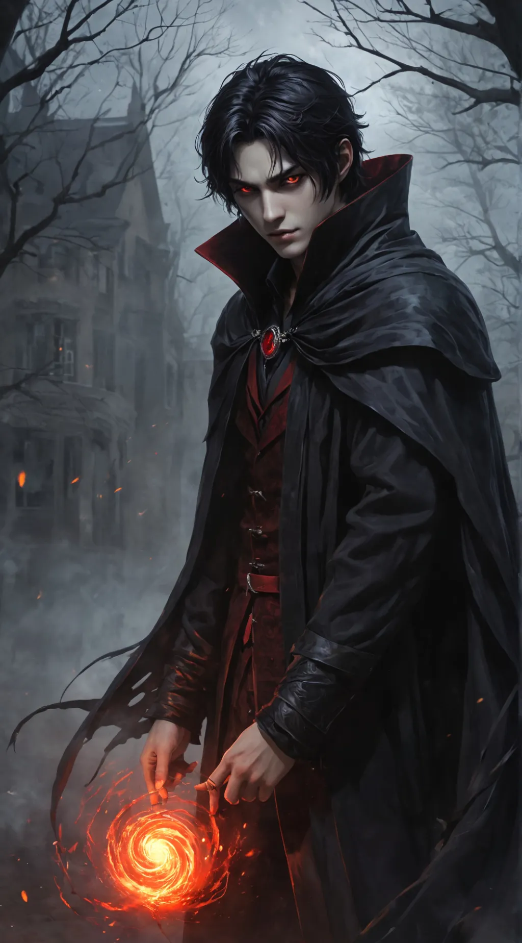 ai character: Oliver background