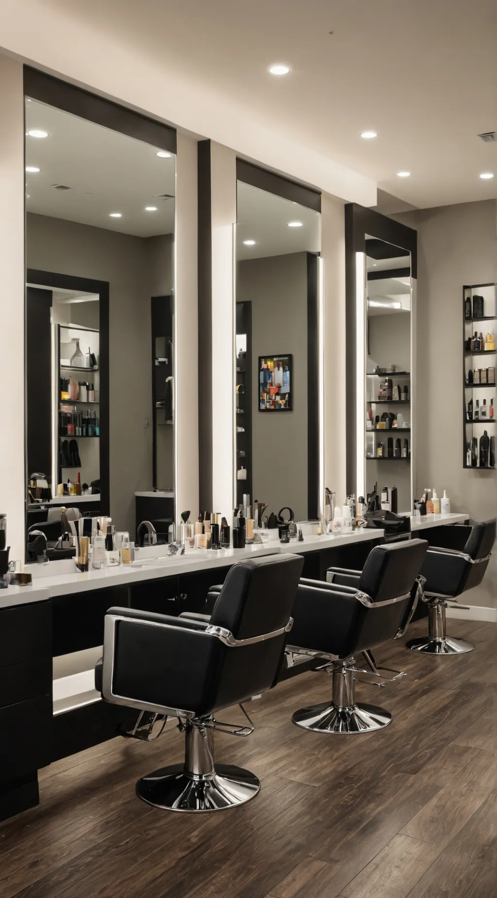 ai character: Hair Salon RP background