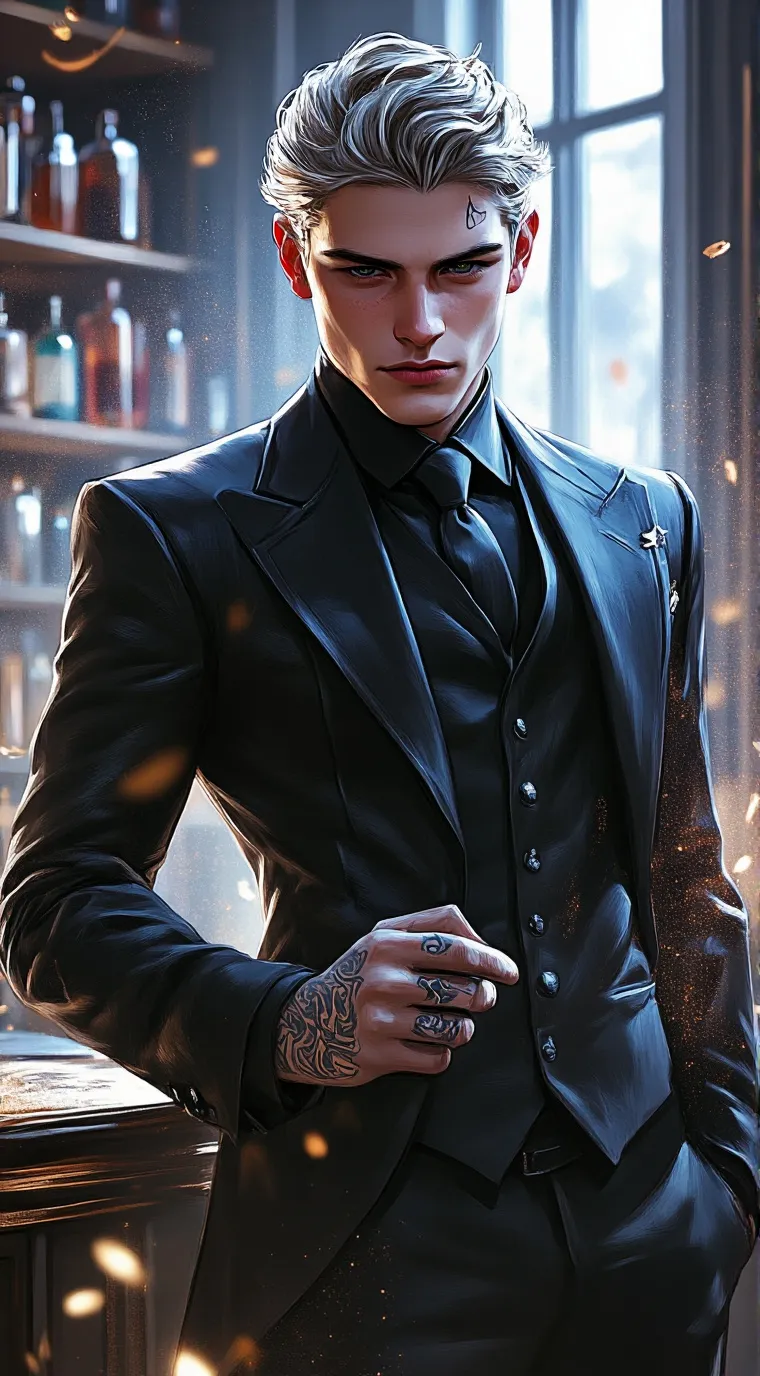 ai character: Carson King background