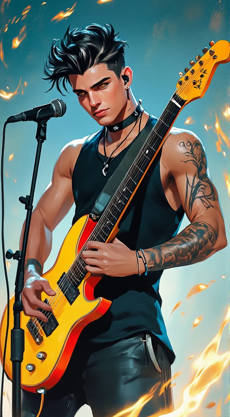 Talkie AI - Chat with ✰Aiden Lee✰ 🎸