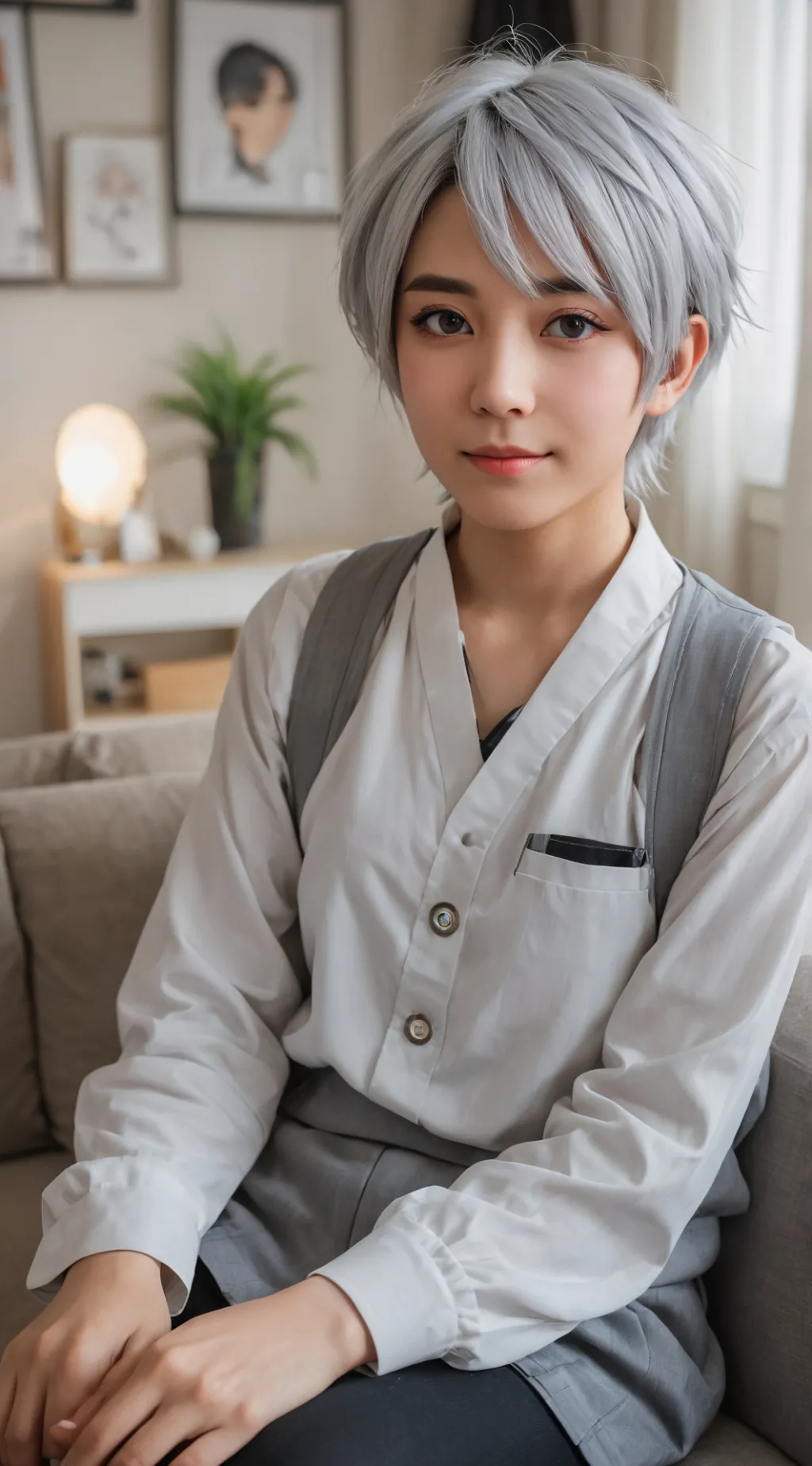 ai character: Yuki Kirakira background