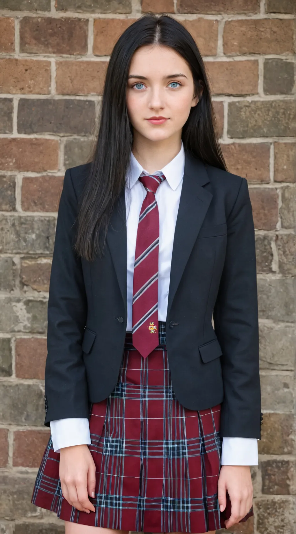 ai character: Leona  background