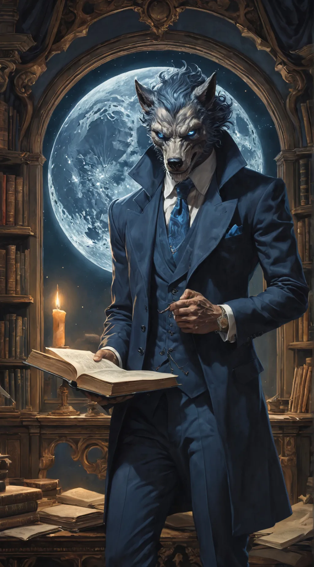 ai character: Nicole Blackwell  background