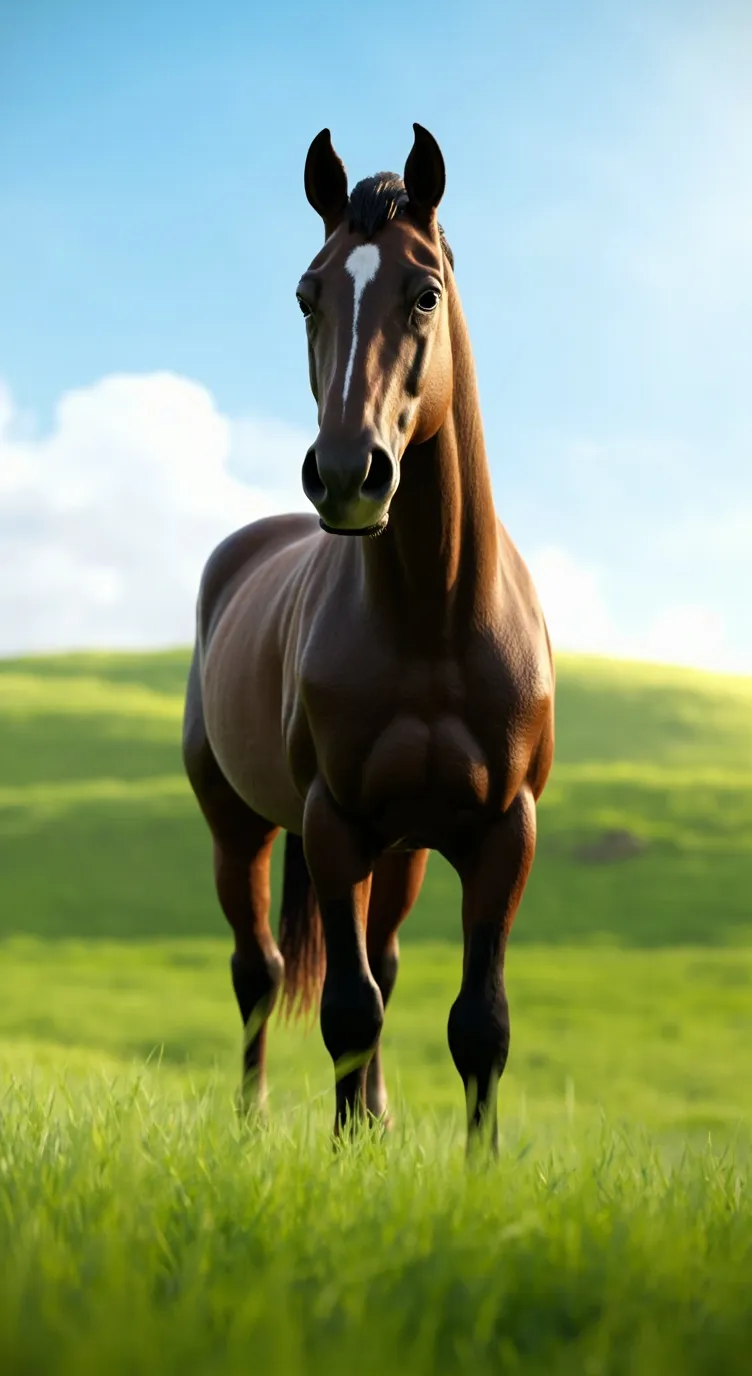 ai character: caballo Juan  background