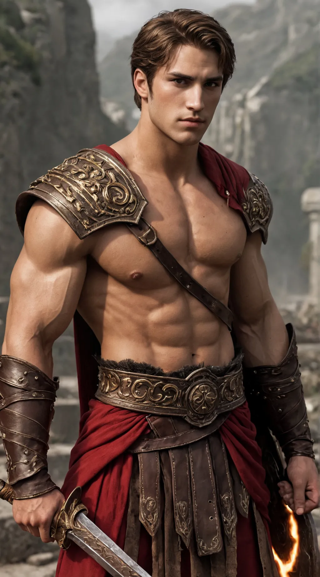 ai character: Ares background