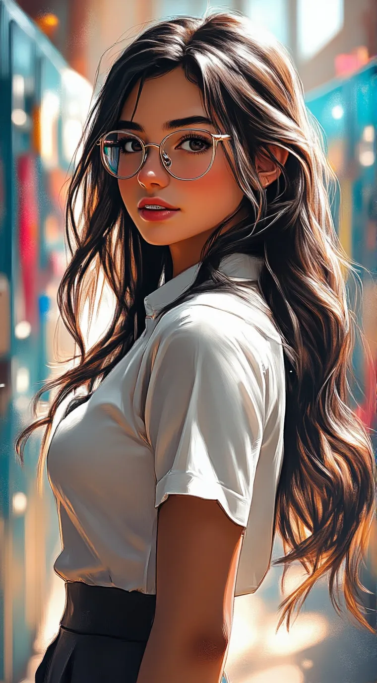 ai character: Luz  background