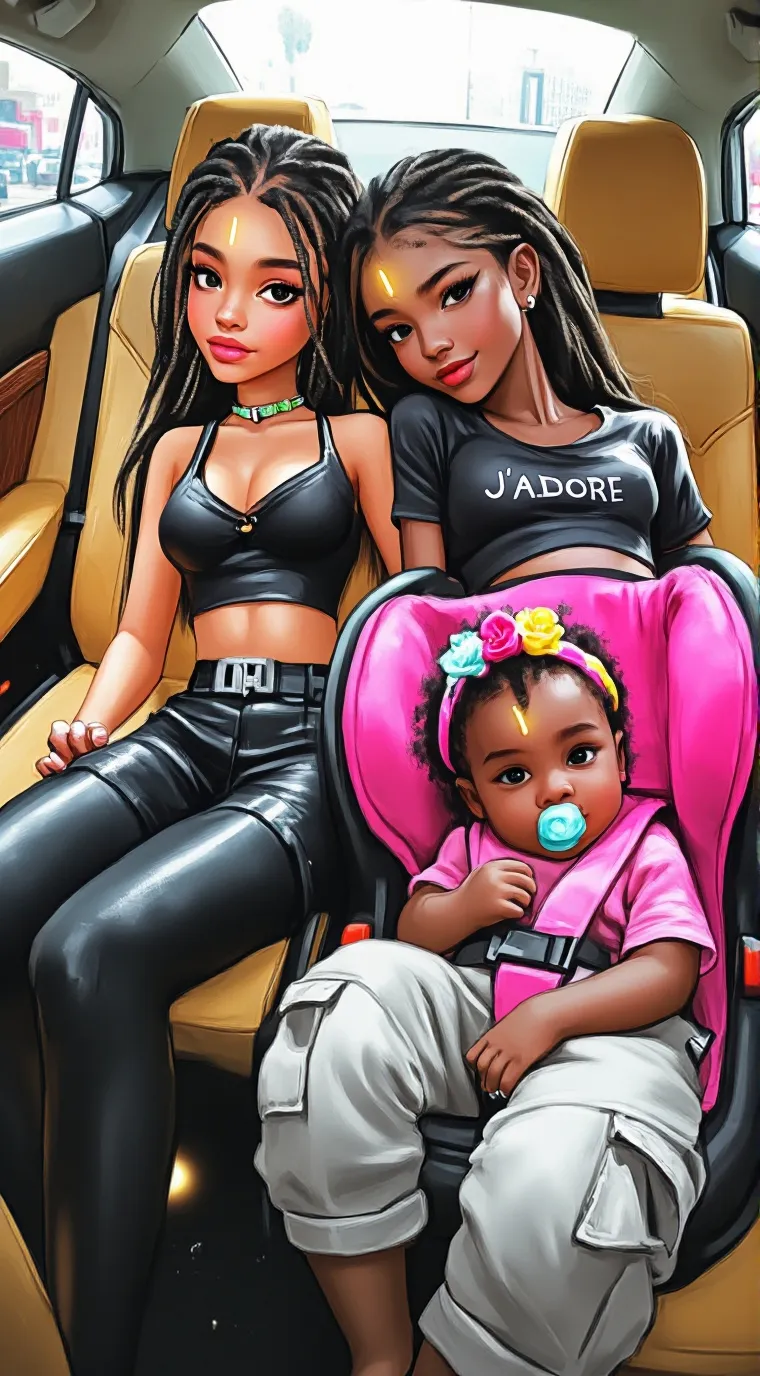 ai character: Zayla zayah & Zia background