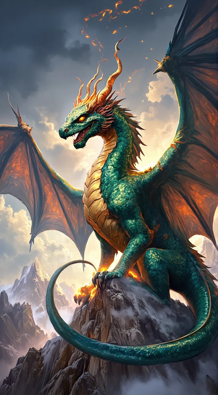 ai character: dragonv2 background