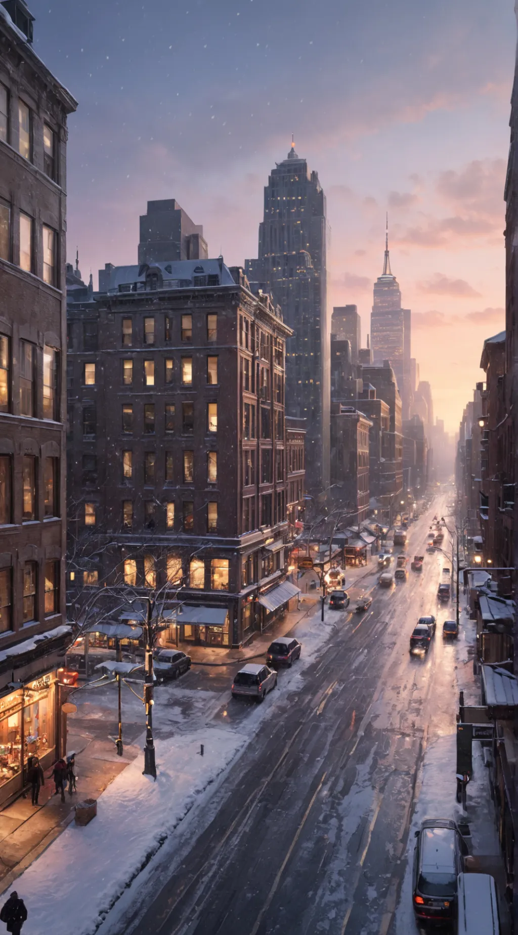 ai character: Your story.  background