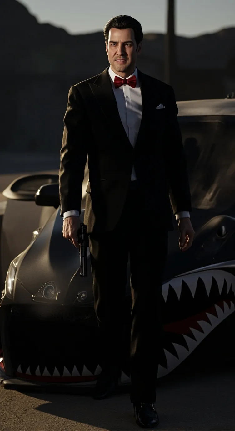 ai character: The Shark  background