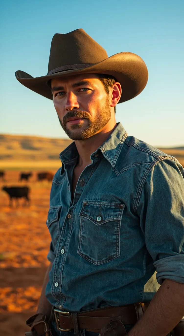 ai character: Tucker Keegan  background