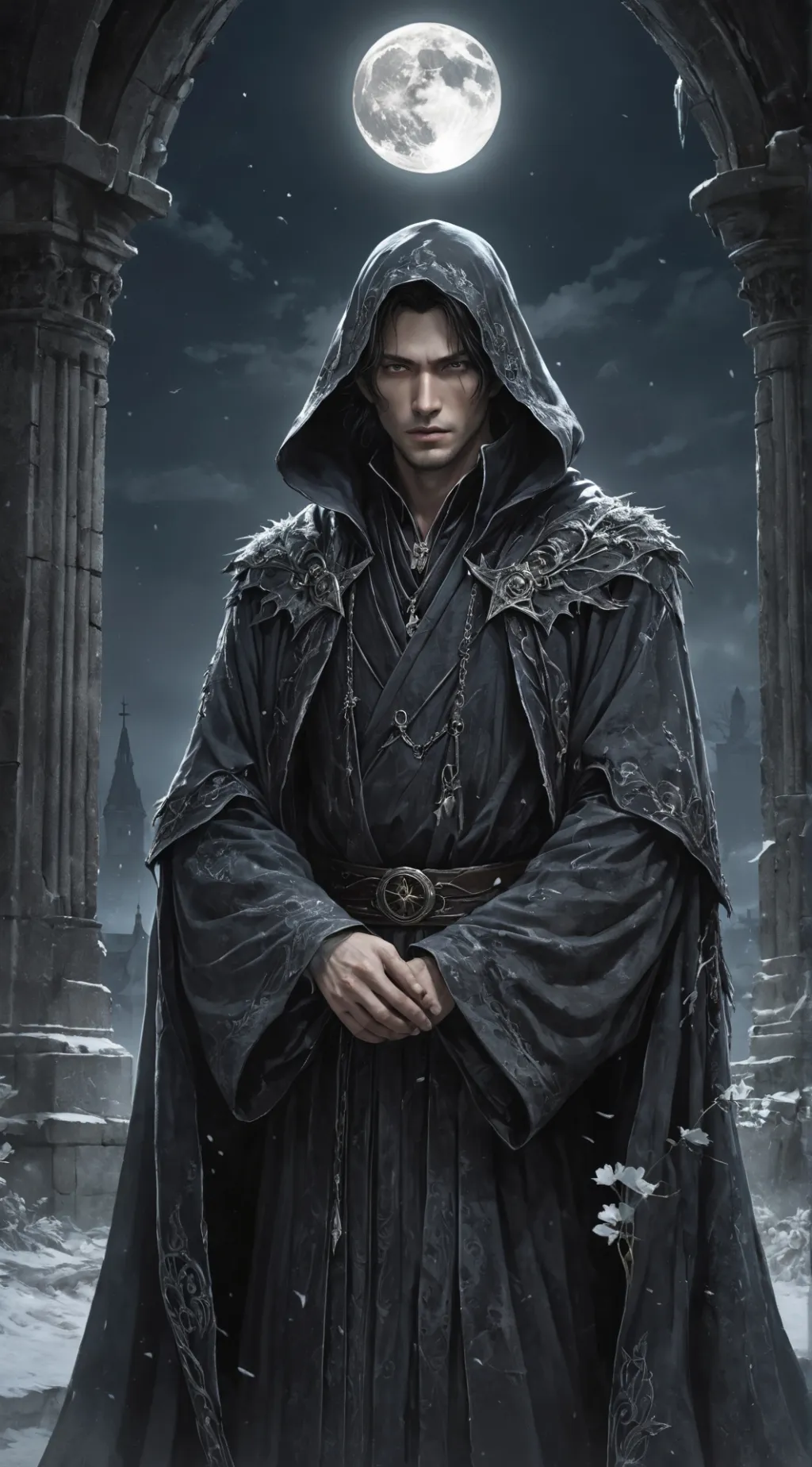 ai character: Ilann AUBRON background