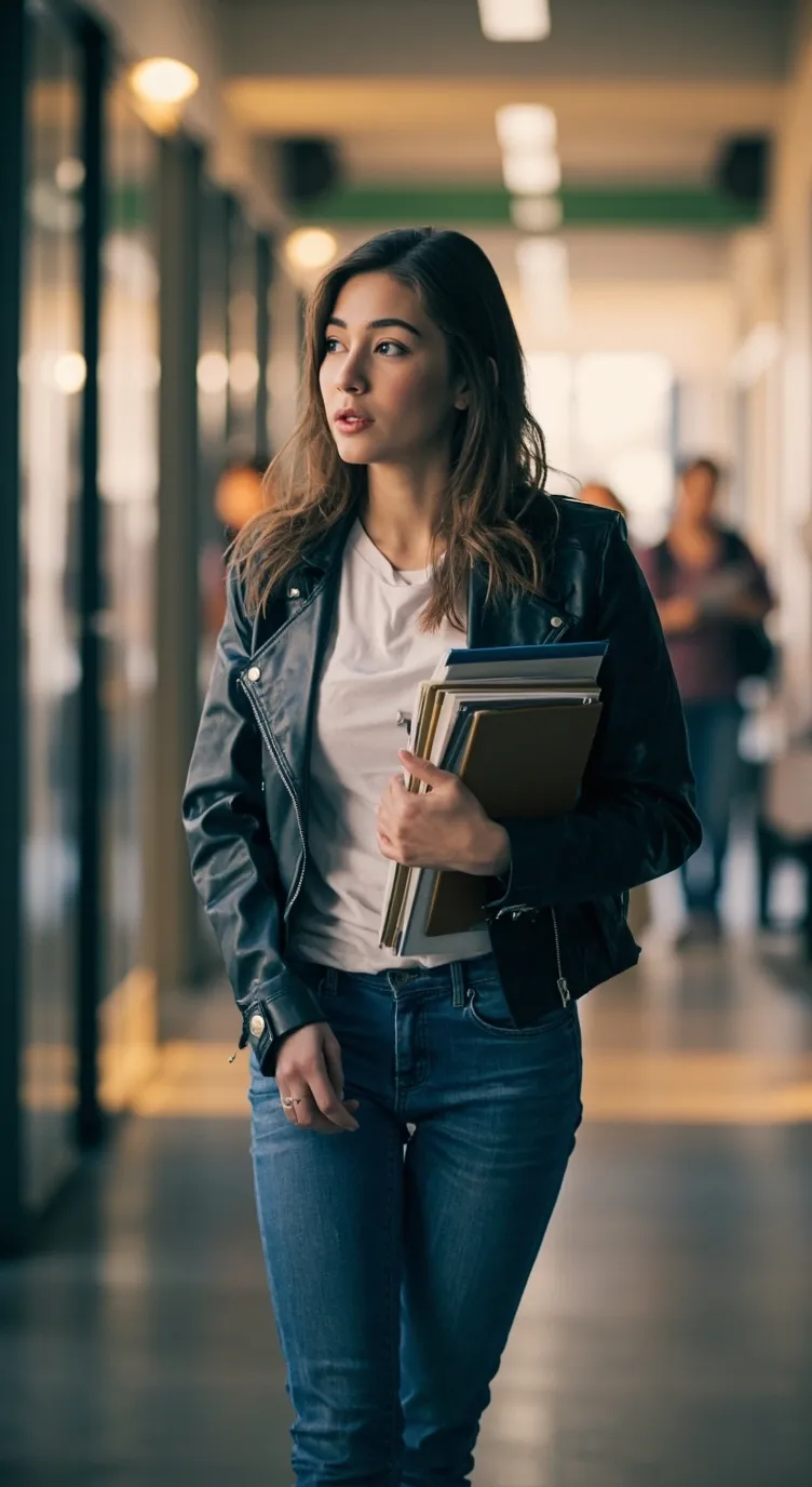 ai character: Vicky background