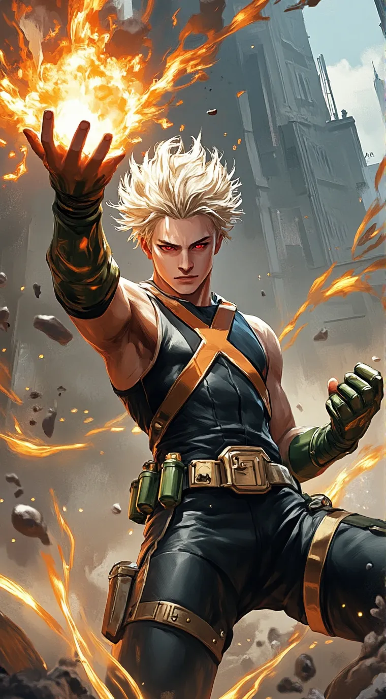 ai character: Bakugou background