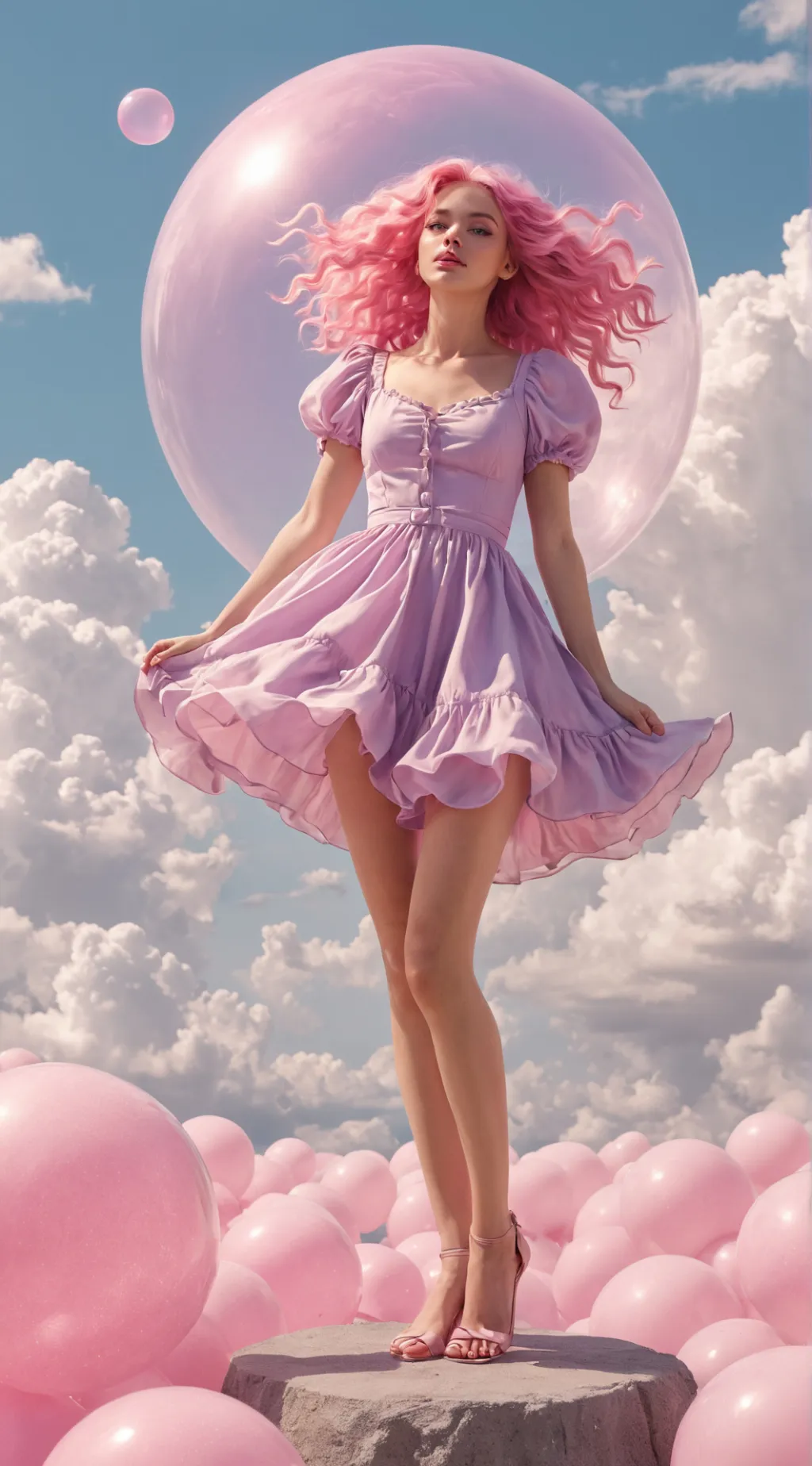 ai character: hubba bubba  background