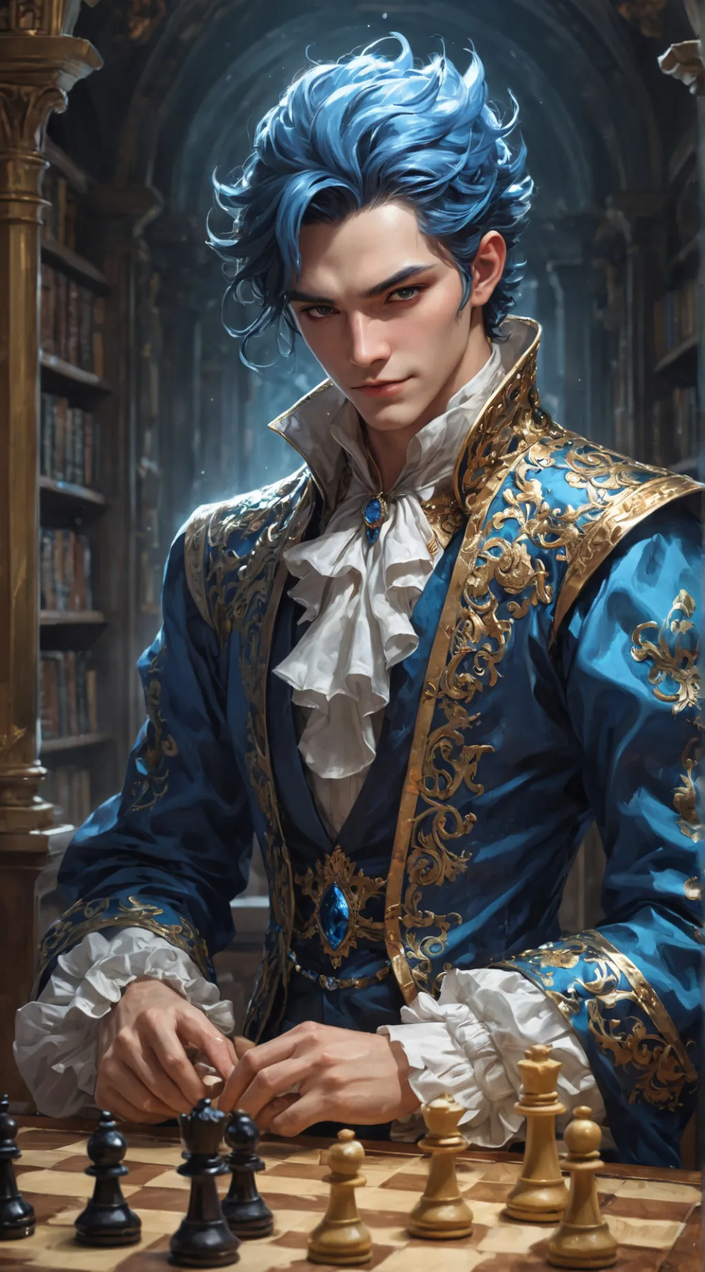 ai character: Raphael background