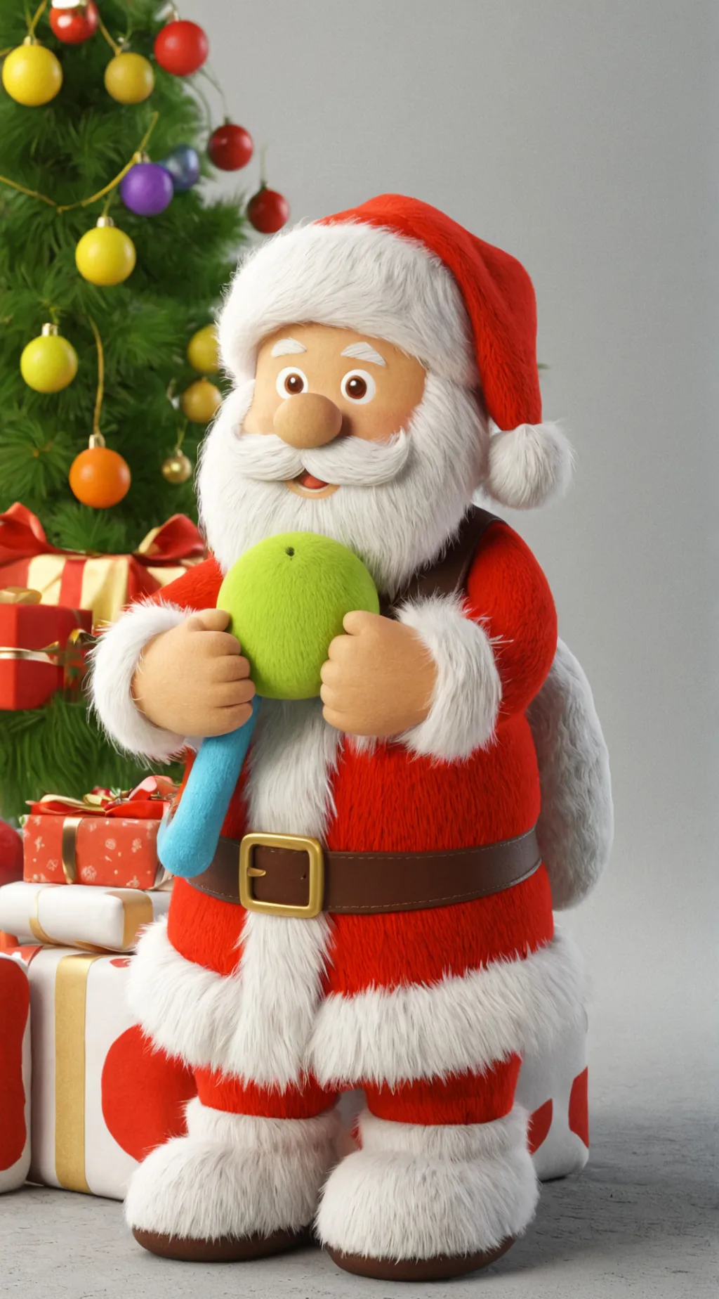 ai character: Santa background