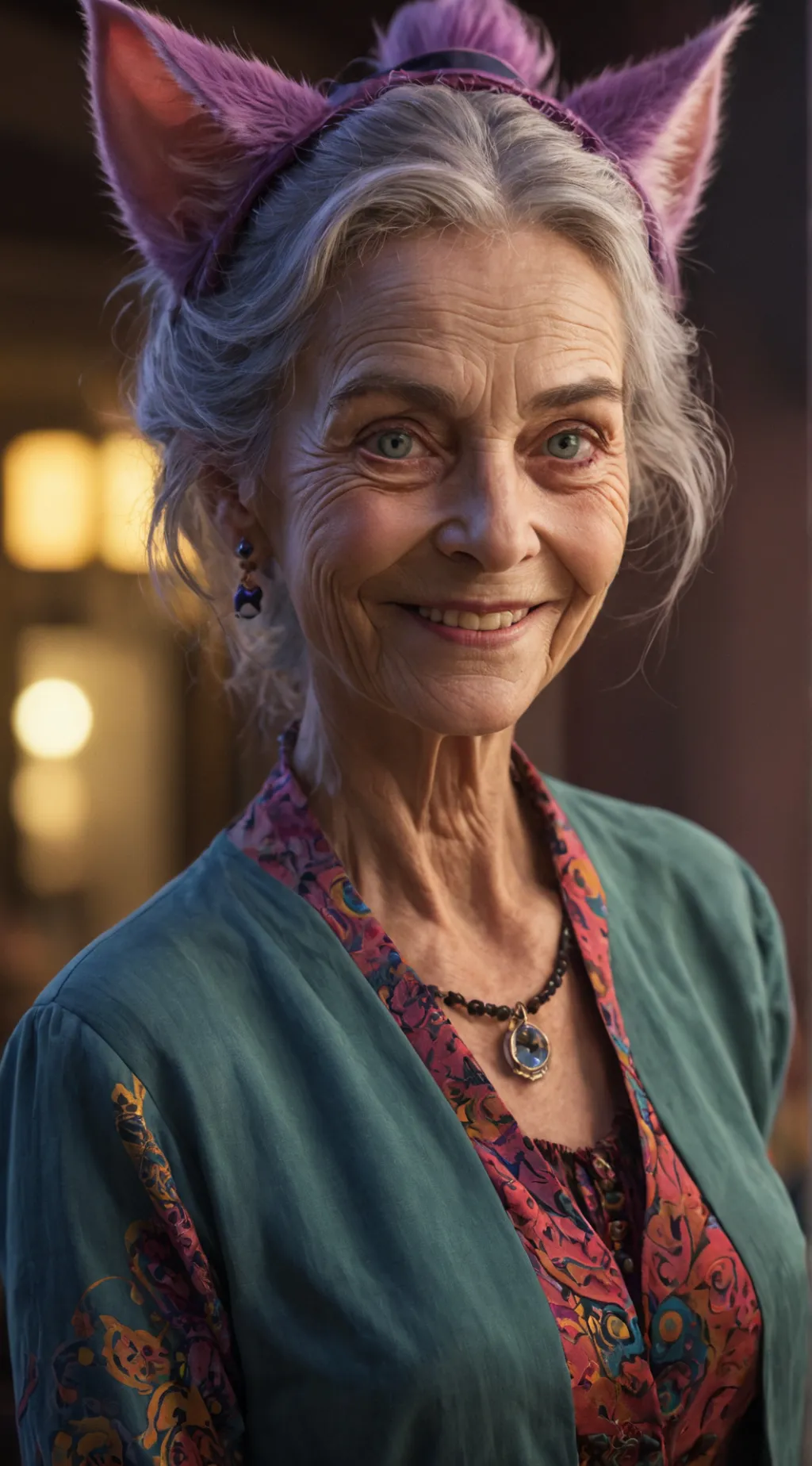 ai character: Evelyn background