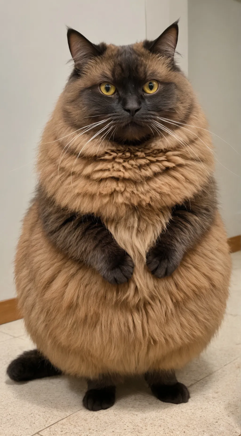 ai character: Fat Cat background