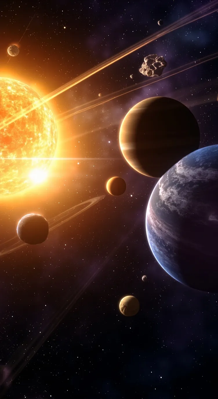 ai character: Solarballs background