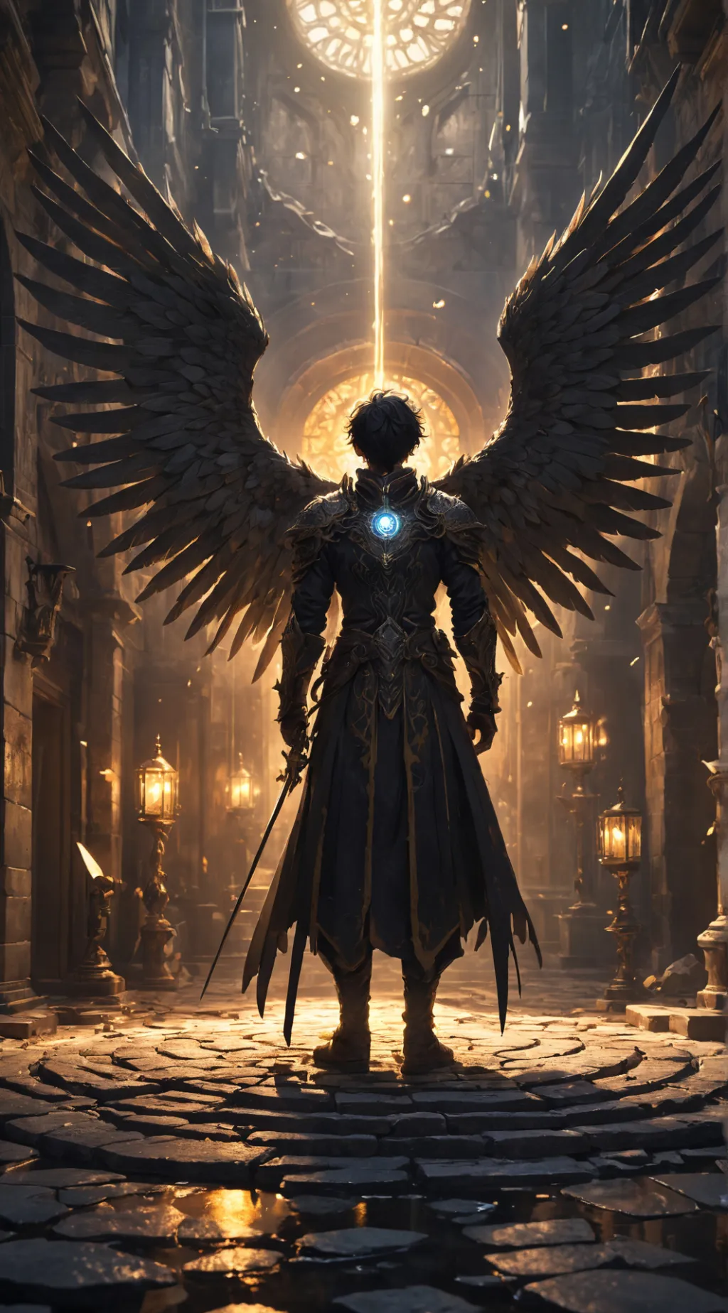 ai character: Kaelen background