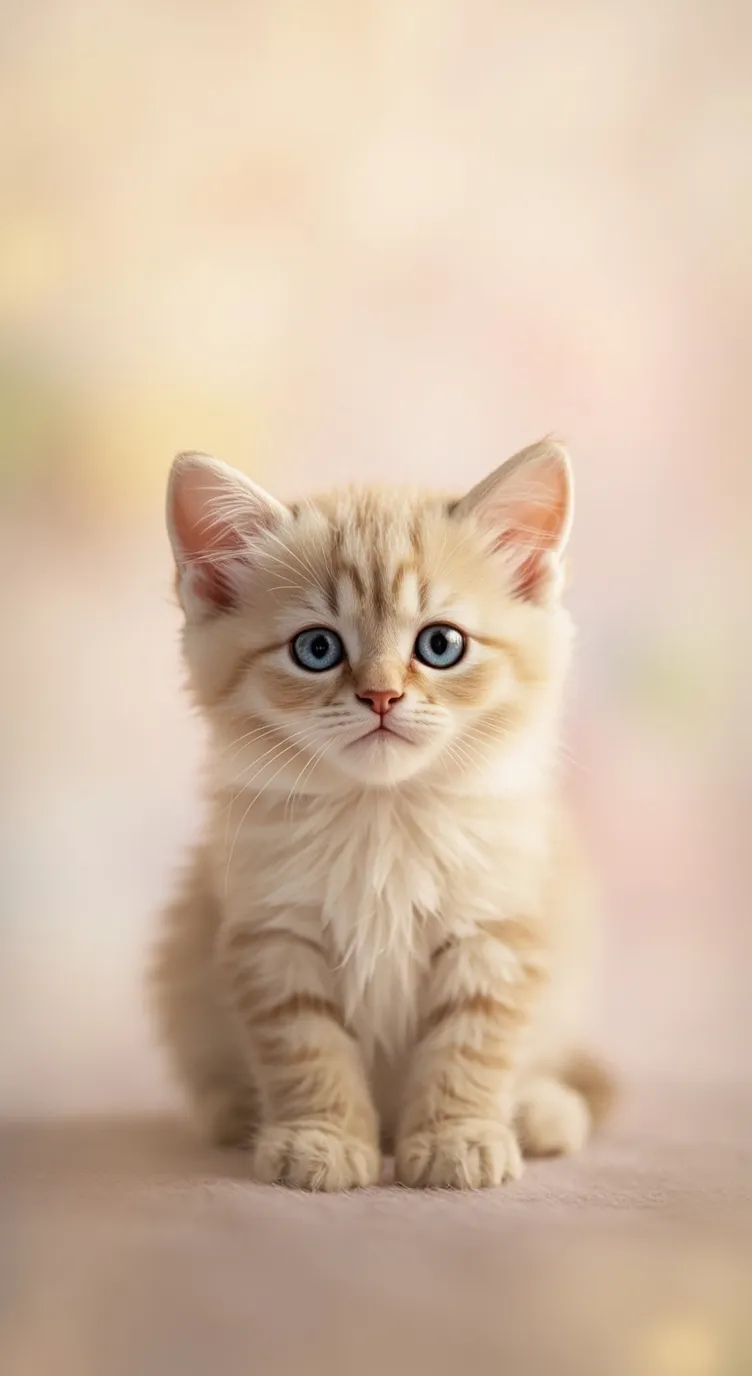 ai character: gatito bebe background