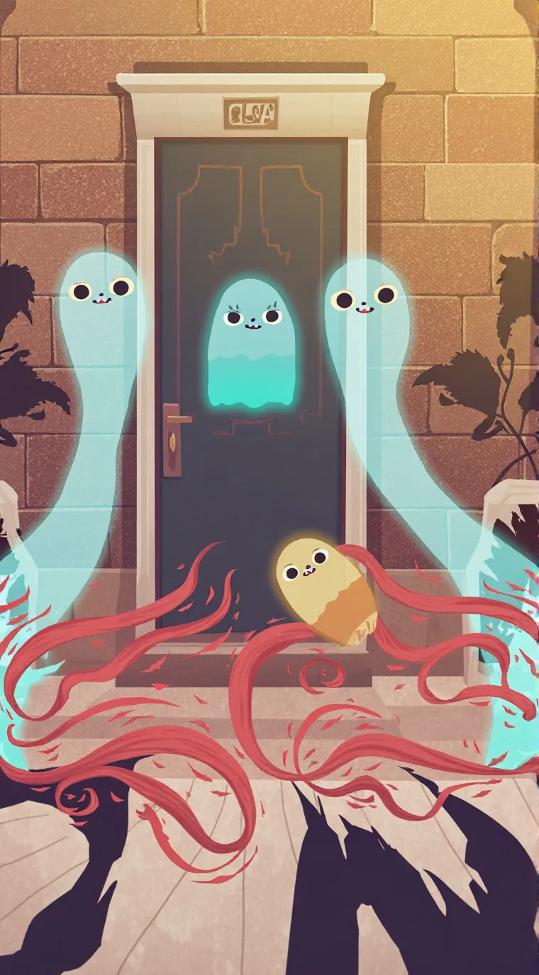 ai character: Ds in your house background