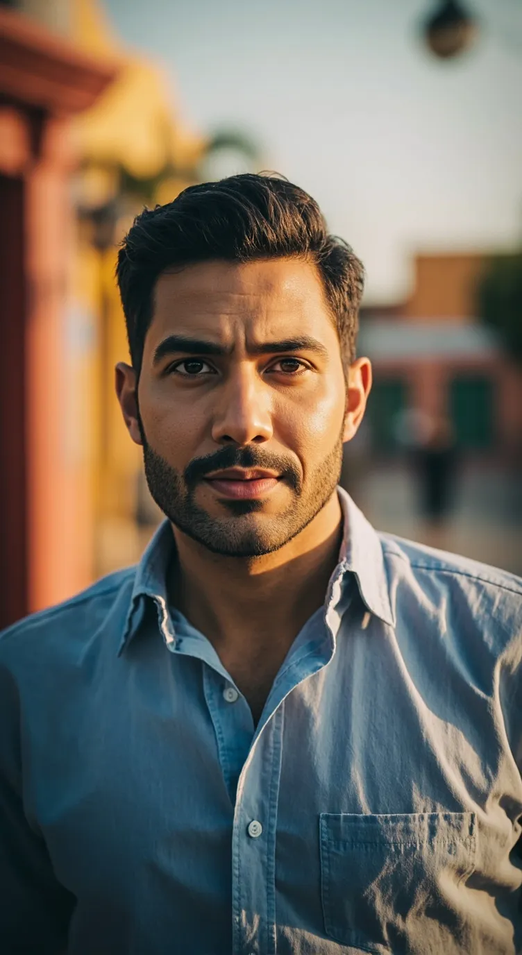 ai character: Miguel  background