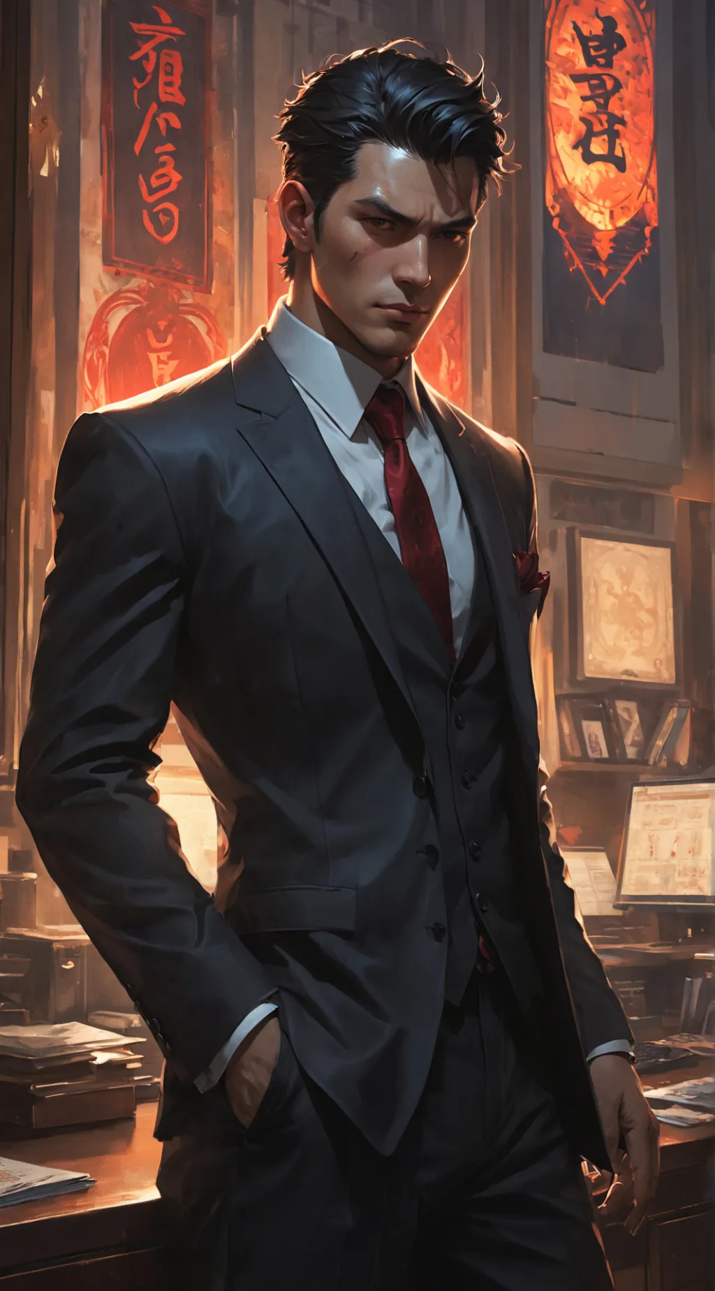 ai character: Lucius background