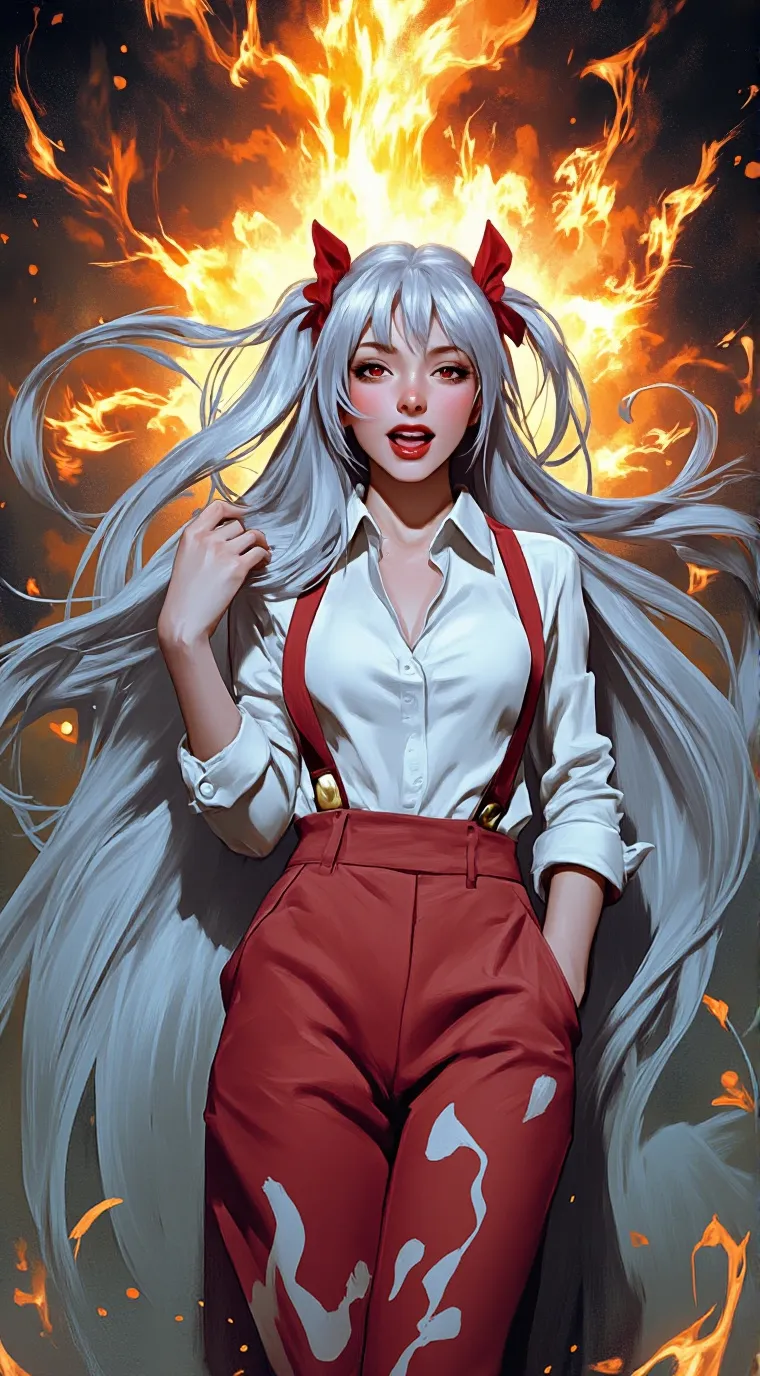 Talkie AI - Chat with Fujiwara no Mokou