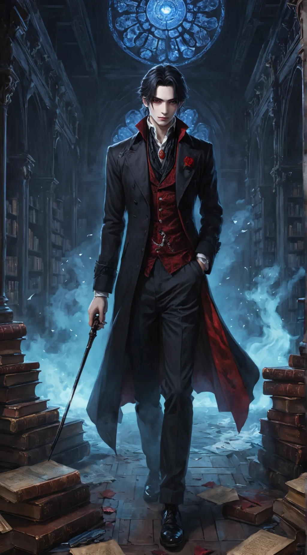 ai character: Lucien background