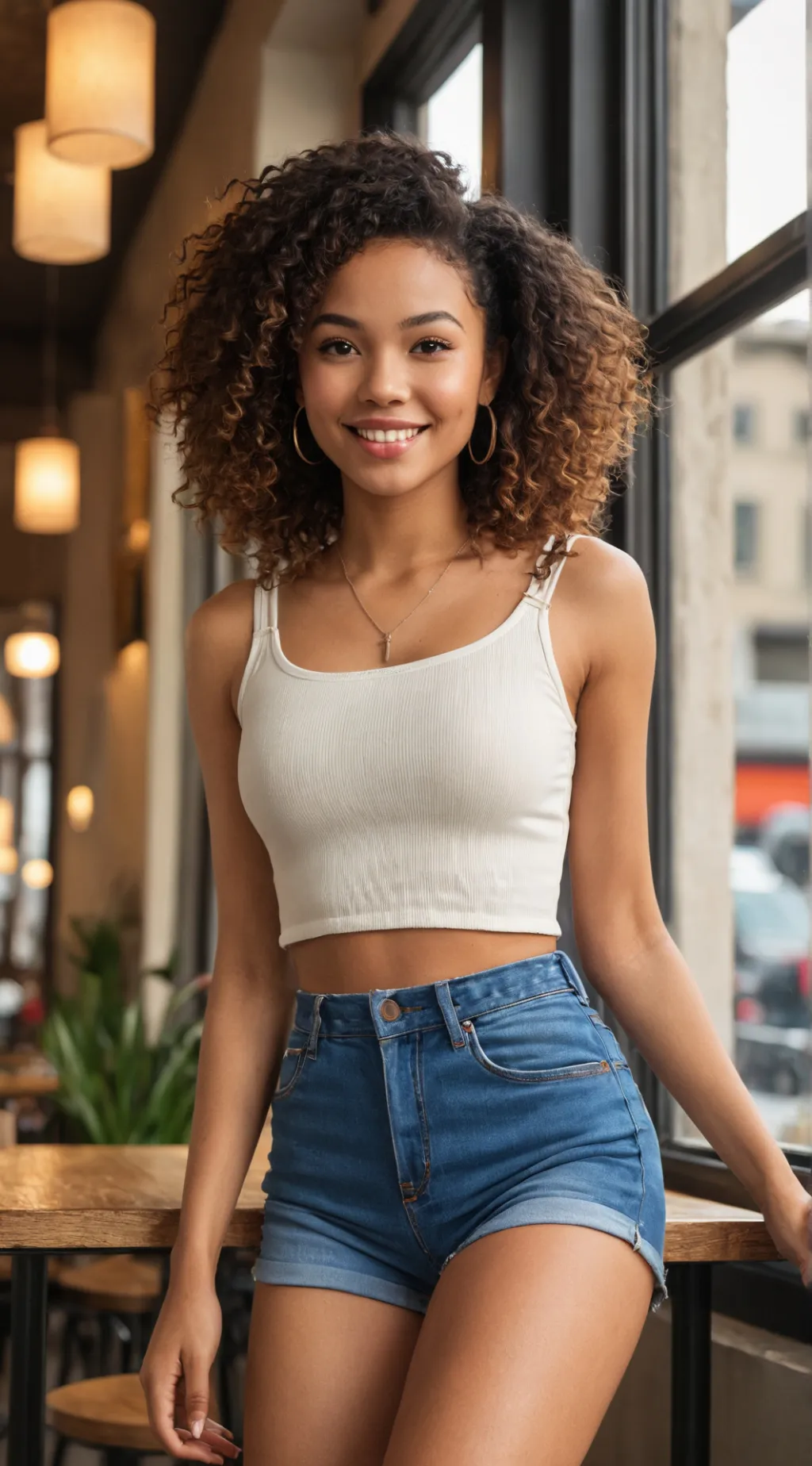 ai character: Tiana background