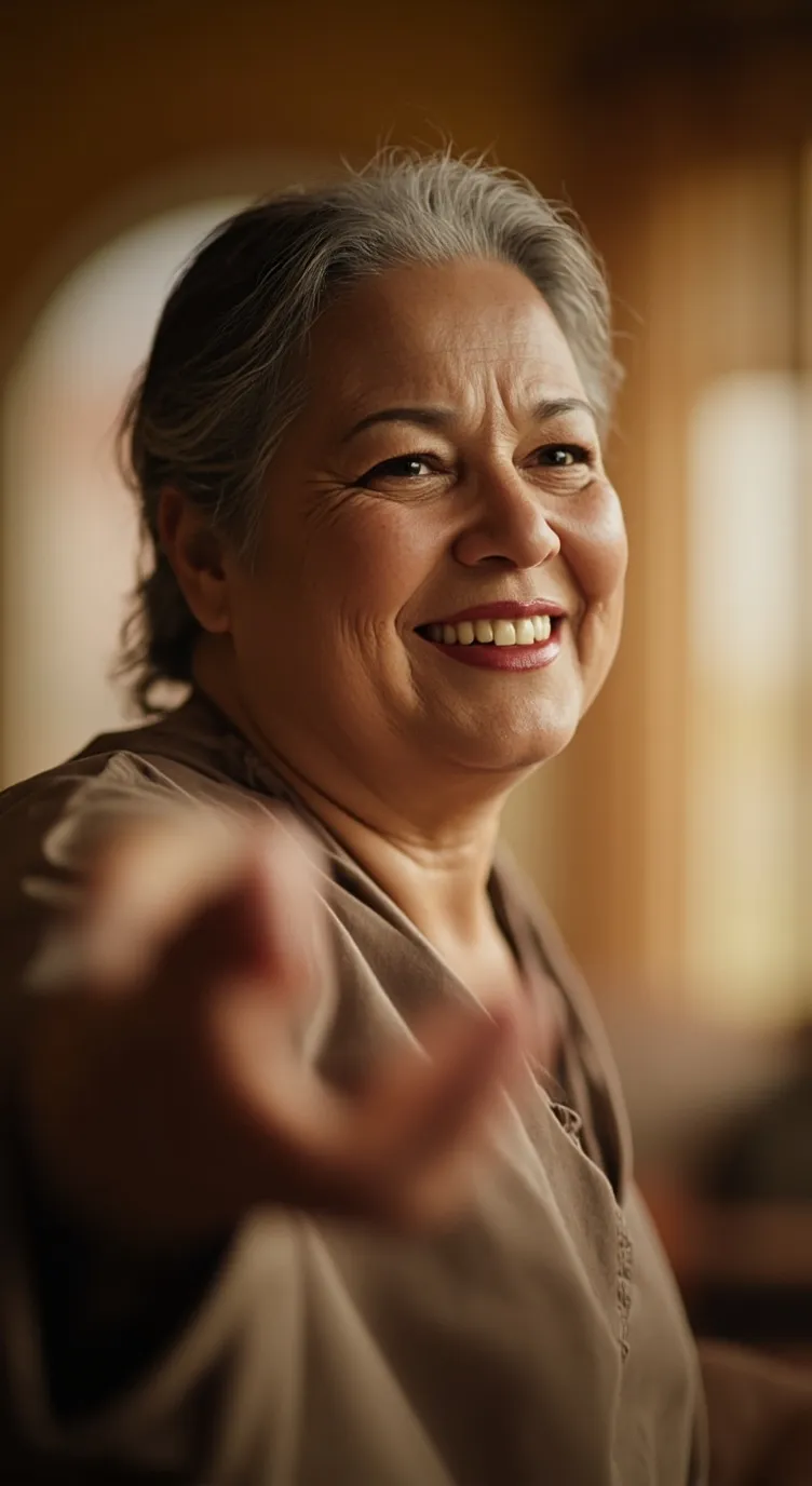 ai character: Tía Consuela  background