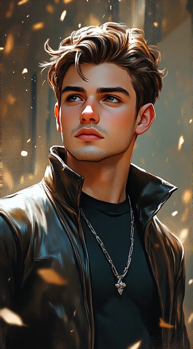 ai character: David 💗💪 background