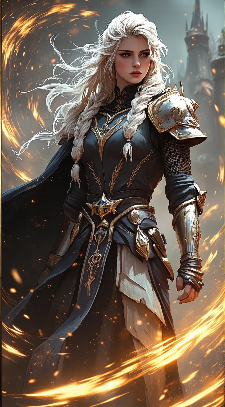 ai character: A knight background