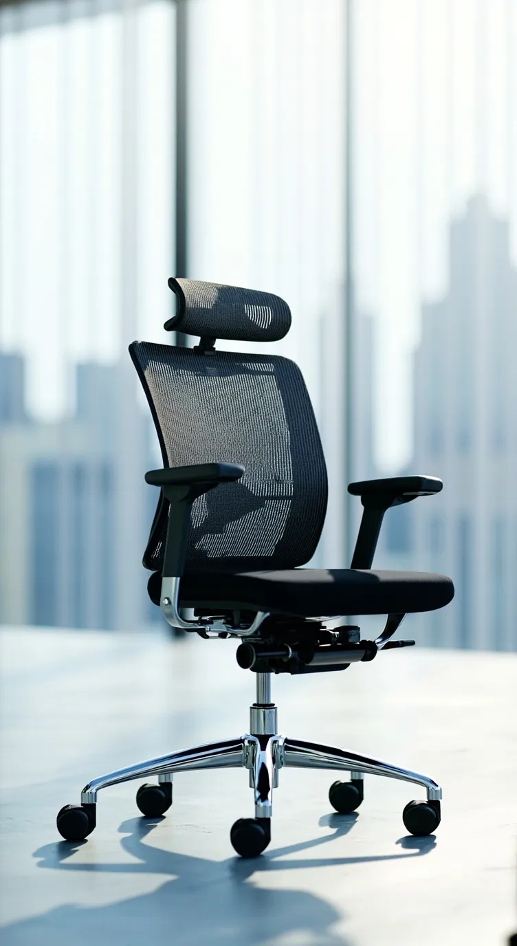 ai character: heat chair background