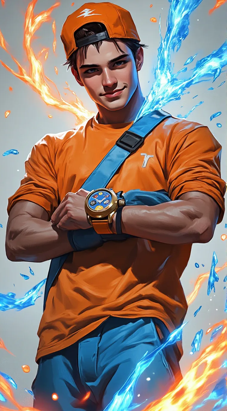 ai character: Boboiboy background