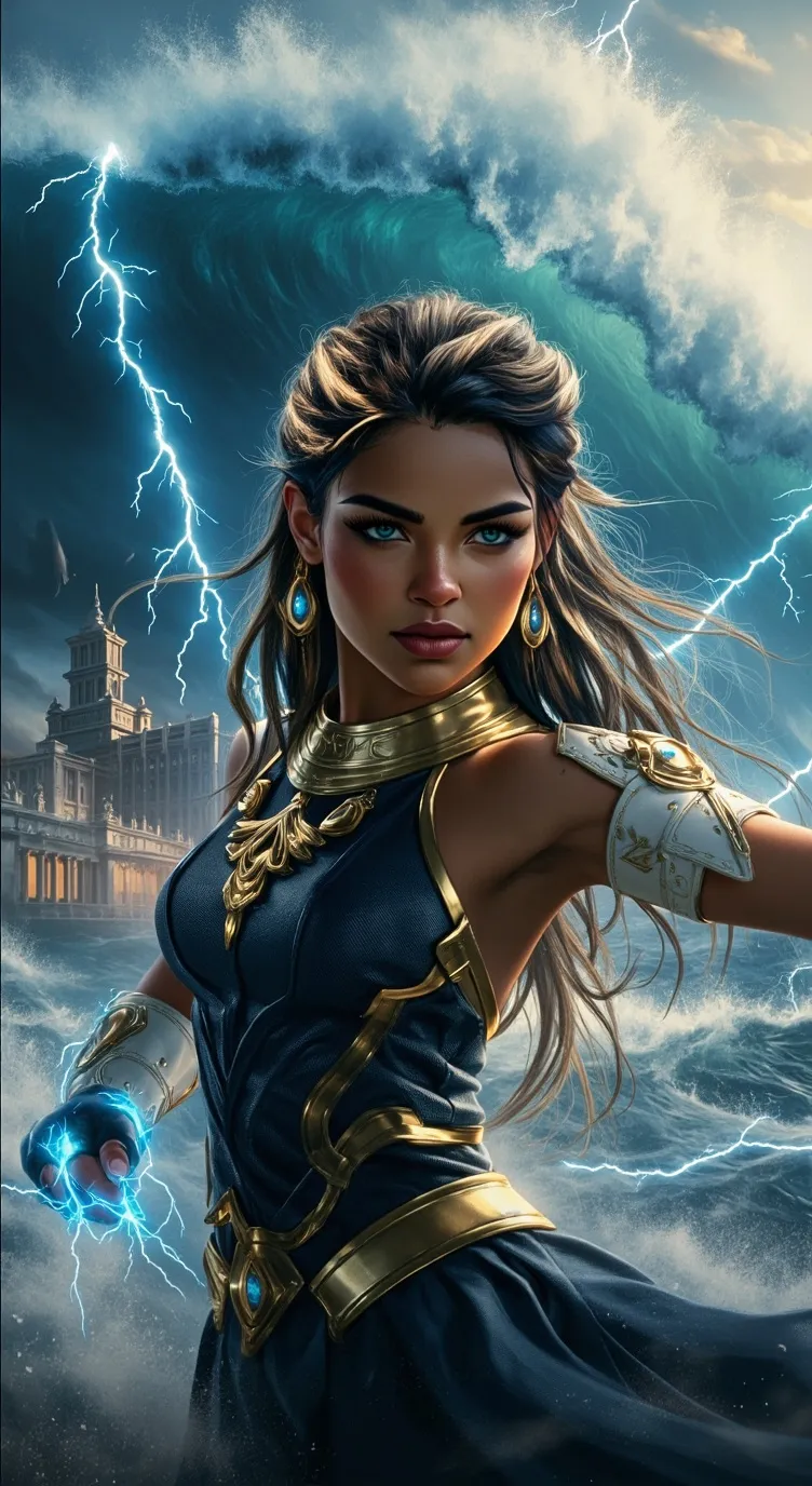 ai character: Amaya Aruma 🌊  background