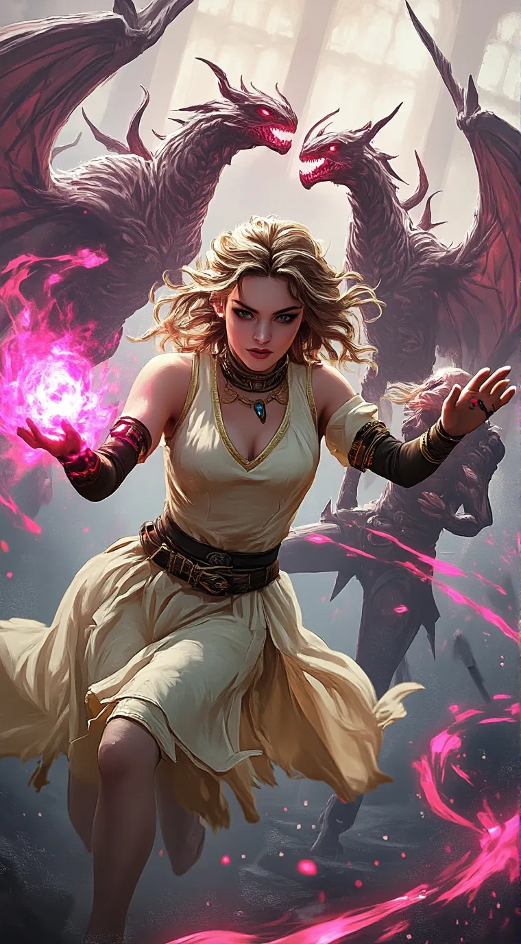 ai character: Kpop demon hunters background