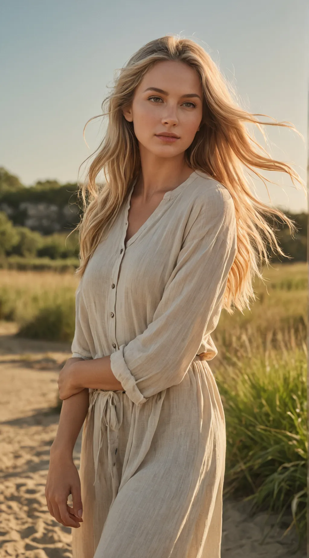 ai character: Milky background