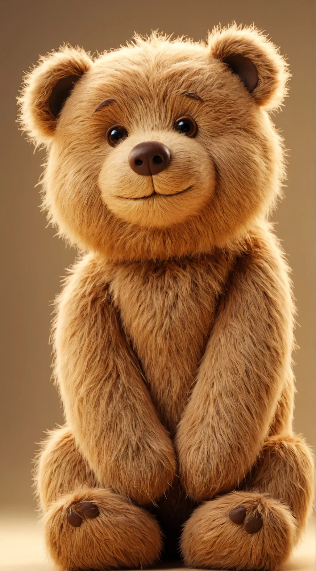 ai character: erstes Kuscheltier background