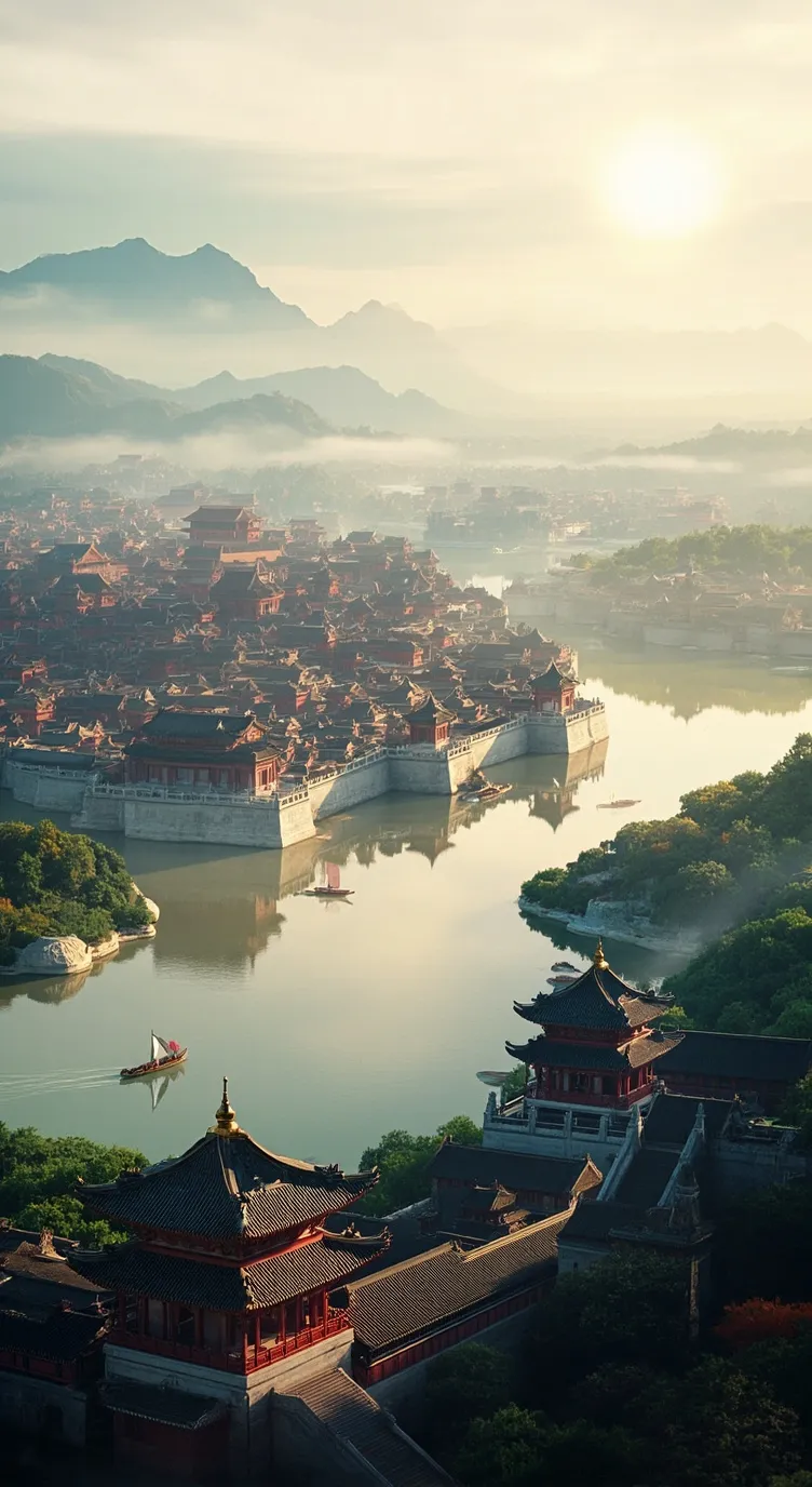 ai character: Ancient China. background