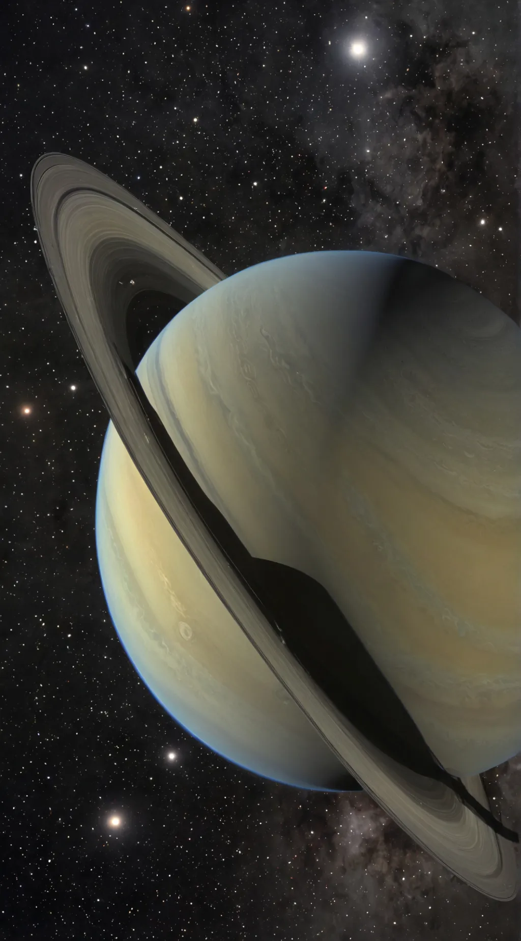 ai character: 🪐Planets with ring background