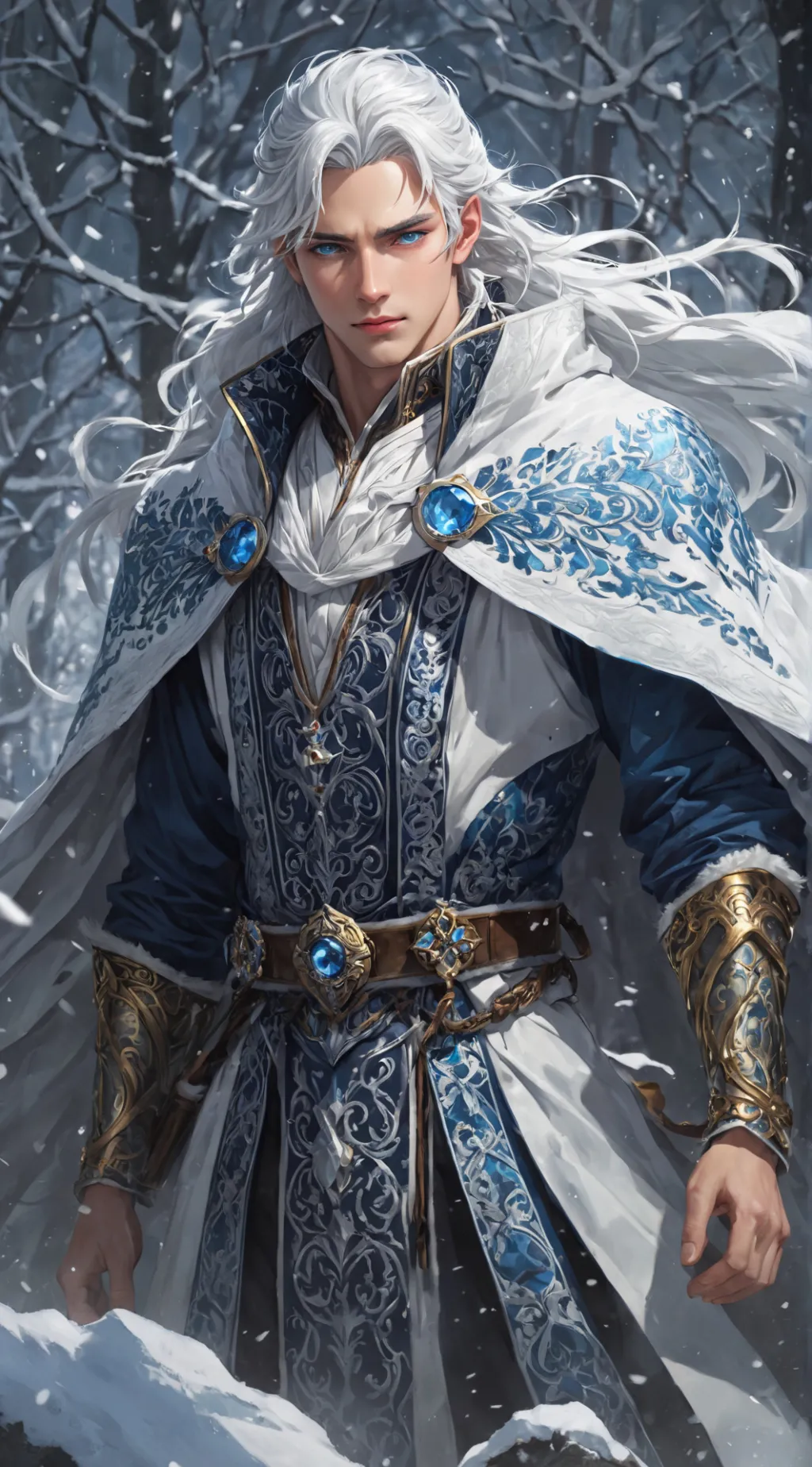 ai character: Eirik background