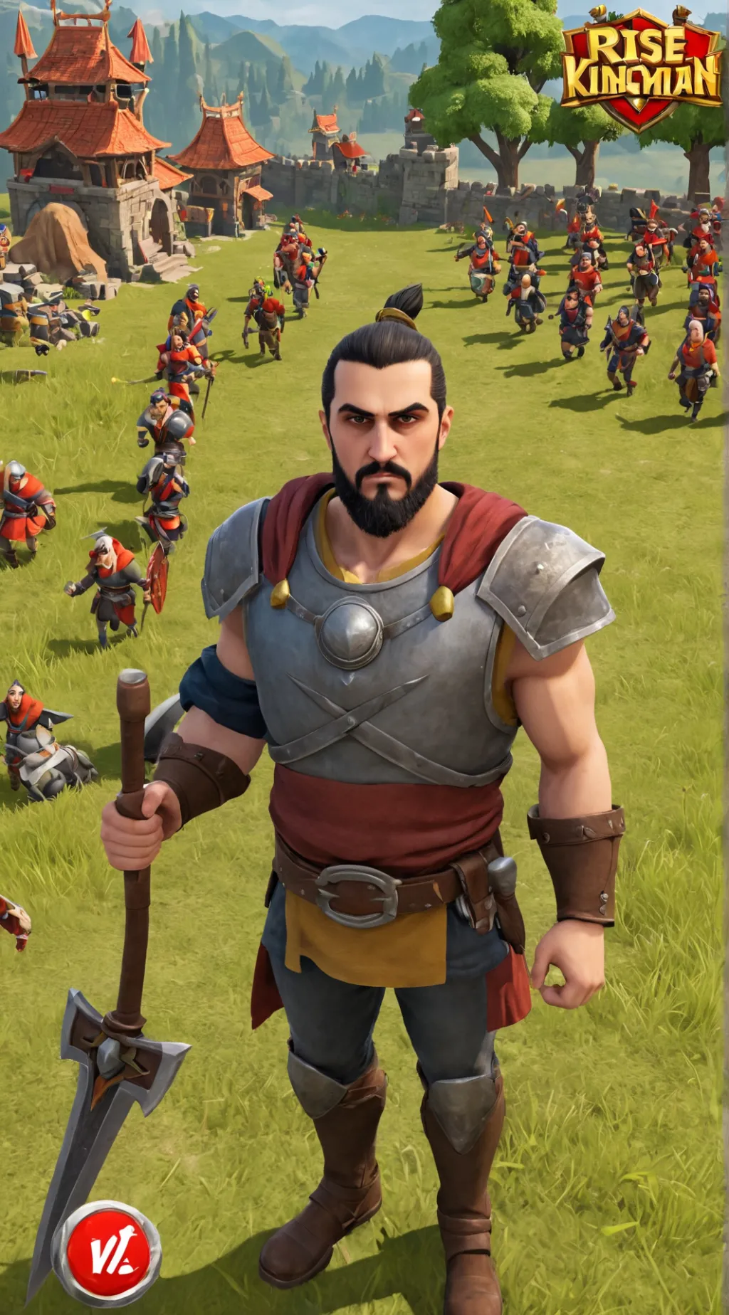 ai character: 🔥🔥 background